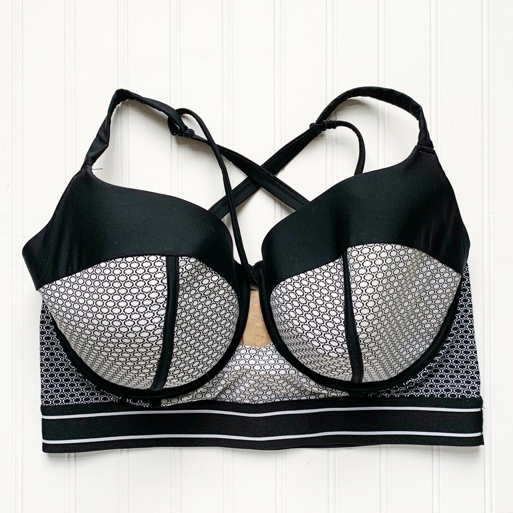 Lane Bryant Longline Underwire Bikini Top 38H